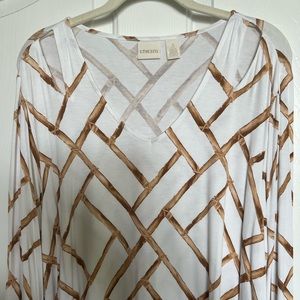 Chicos size 3 (XL) top